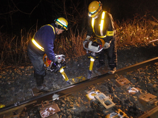 つき固め（ハンドタンパ）