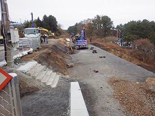 台風19号災害復旧工事①